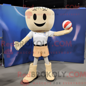 Mascot character of a Cream...