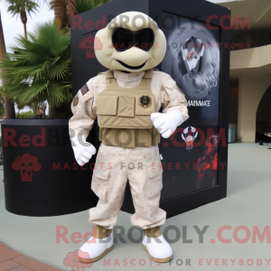 Mascot character of a Cream...