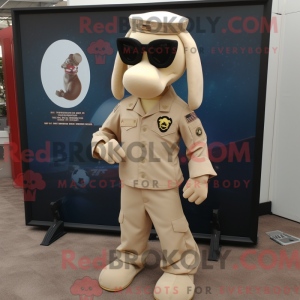 Mascot character of a Cream...