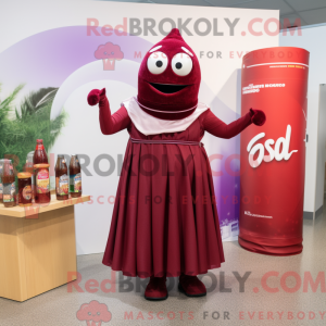Mascot karakter van een...