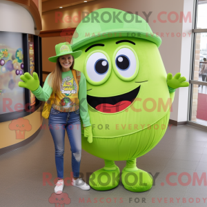 Mascot karakter van een...