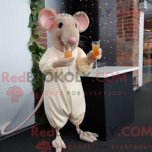 Mascottefiguur van een...