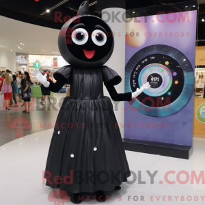 Mascot character of a Black...
