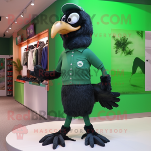 Forest Green Crow maskot...