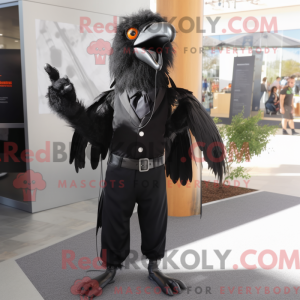 Mascot character of a Black...