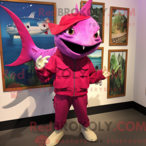 Personagem de máscara de...