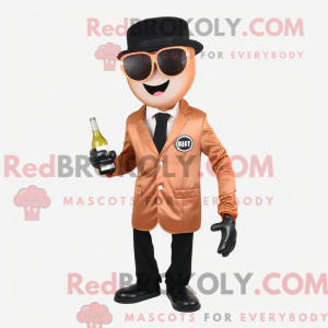 Mascot character of a Rust...