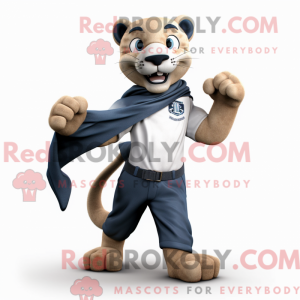 Mascot karakter van een...