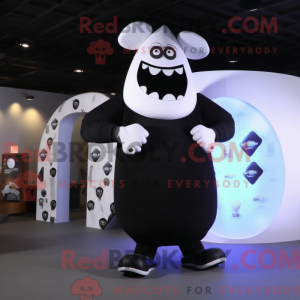 Mascot character of a Black...