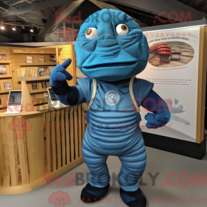 Personnage mascotte d un...