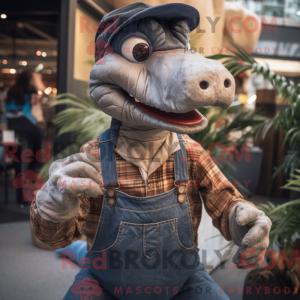 Personagem de máscara de um...