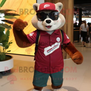 Maroon Ferret mascotte...