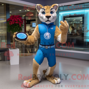 Mascot karakter van een...