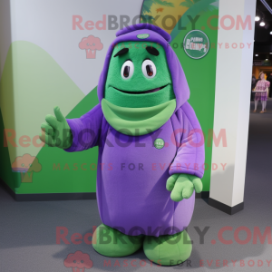 Postava maskota Purple...