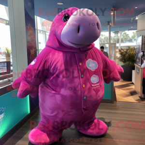 Mascot character of a...