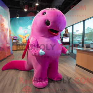 Mascot character of a...
