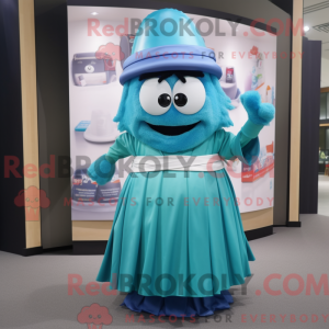 Postava maskota Cyan...