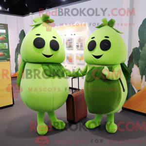 Mascot karakter van een...