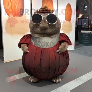 Rust Glyptodon mascotte...