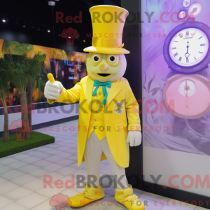 Mascottefiguur van een...