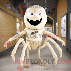 Mascot character of a Cream...