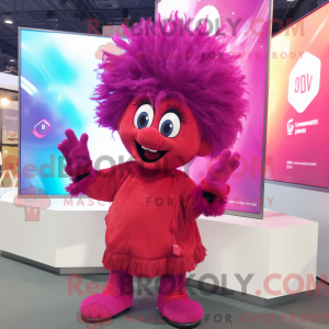 Postava maskota Magenta...