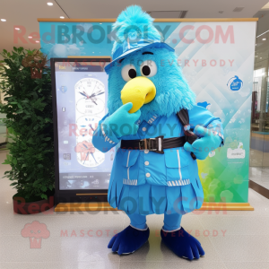 Personagem de mascote Sky...