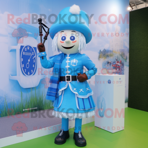 Personagem de mascote Sky...