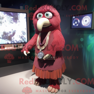 Mascot karakter van een...