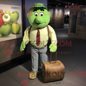 Mascot character of a Lime...