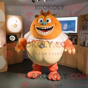 Maskot-karakter av en...