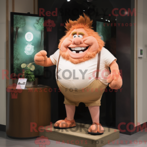 Maskot-karakter av en...