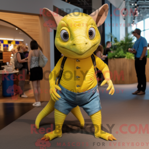 Mascot character of a Lemon...