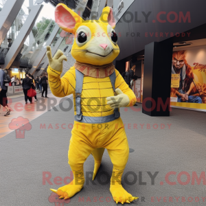 Mascot karakter van een...