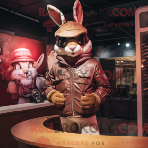 Mascot karakter van een...