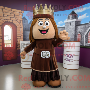 Mascottekarakter van een...