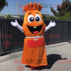 Mascottekarakter van een...