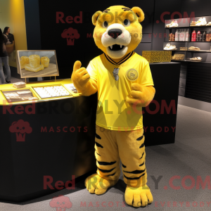 Mascot character of a Lemon...