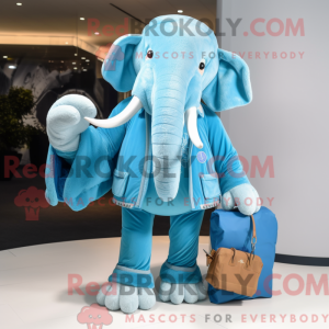 Mascot karakter van een...