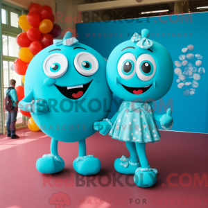Mascot character of a...