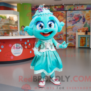 Personnage mascotte d un...