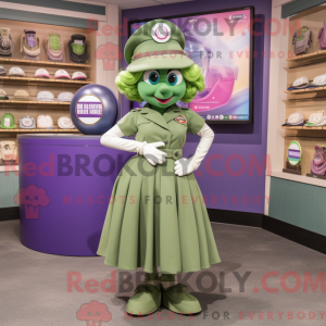 Mascot character of a...