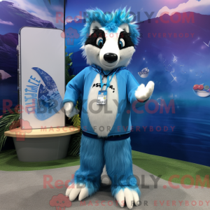 Mascot karakter van een...