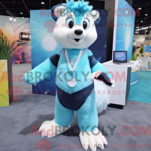 Mascot karakter van een...