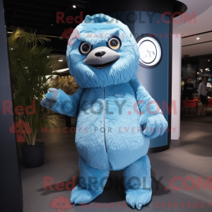 Mascot karakter van een...