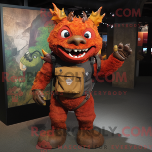 Postava maskota Rust Devil...
