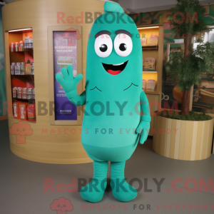 Maskot karakter af en...