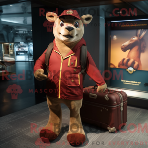 Mascot karakter van een...