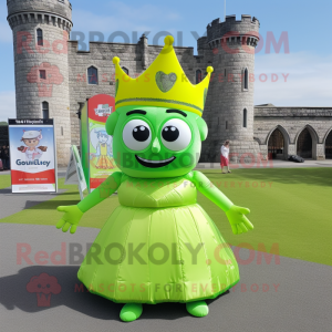 Lime Green Irish Castle...