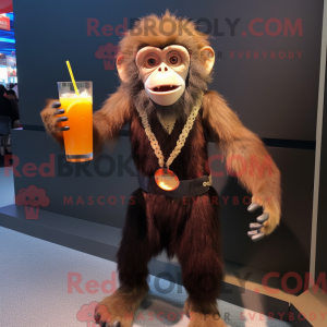 Mascot karakter van een...